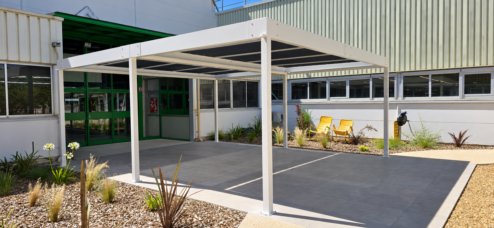 Pergola professionnelle sur mesure en aluminium